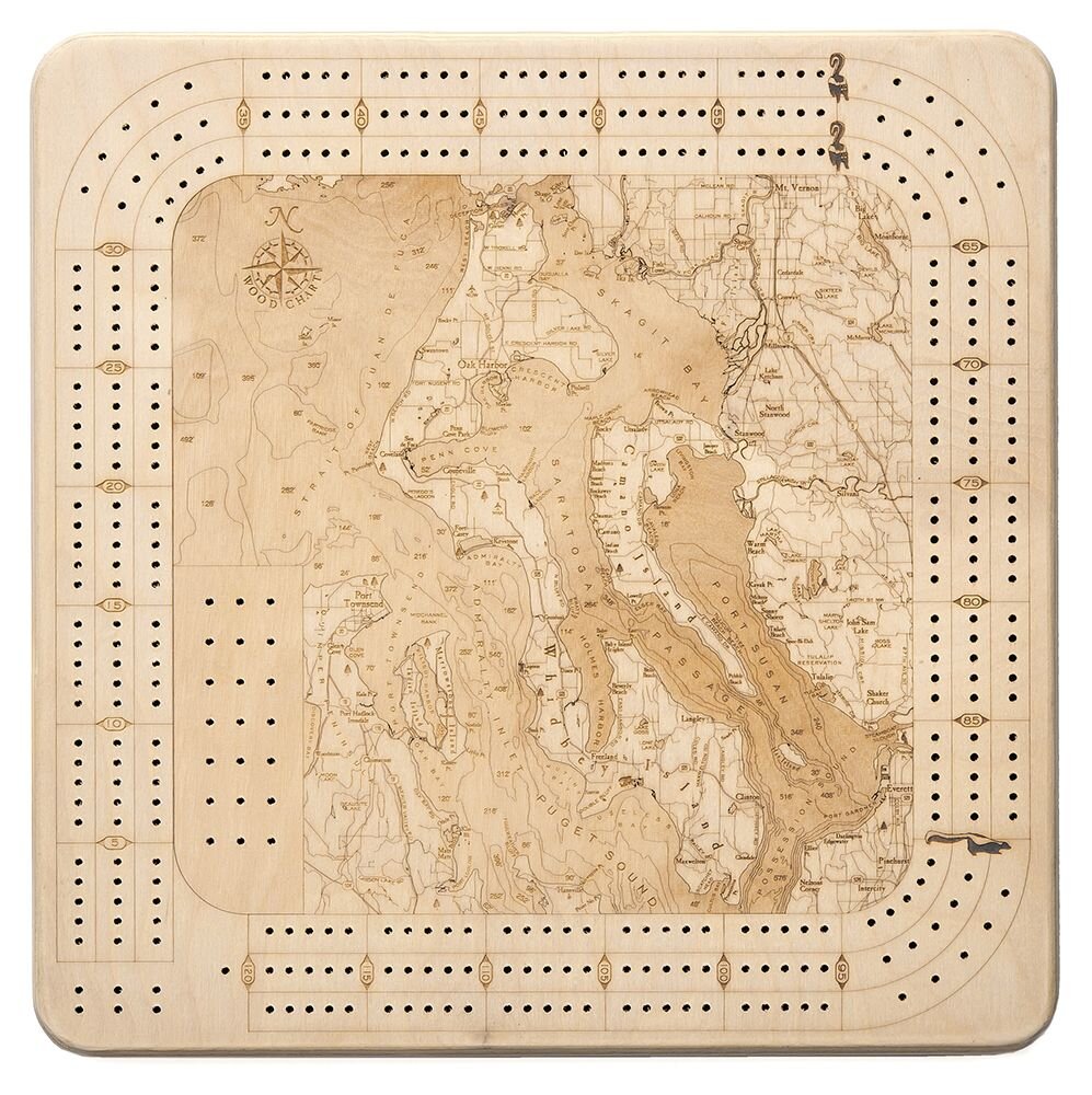 Whidbey and Camano Islands CRIBBAGE Board.jpeg