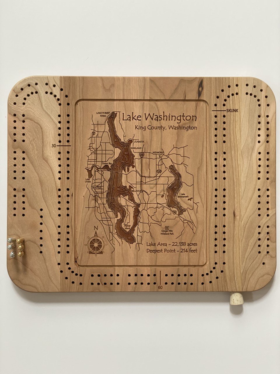 Cribbage Board LAKE WASHINGTON.jpg