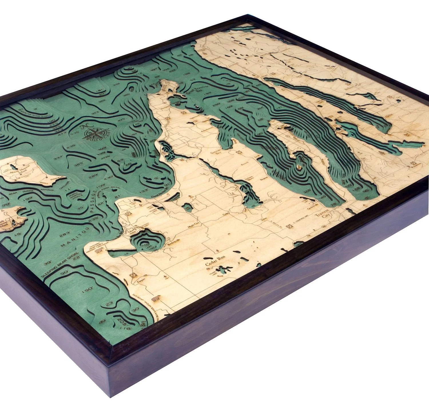 3d Wood Map GRAND TRAVERSE BAY (LARGE) 2.jpeg