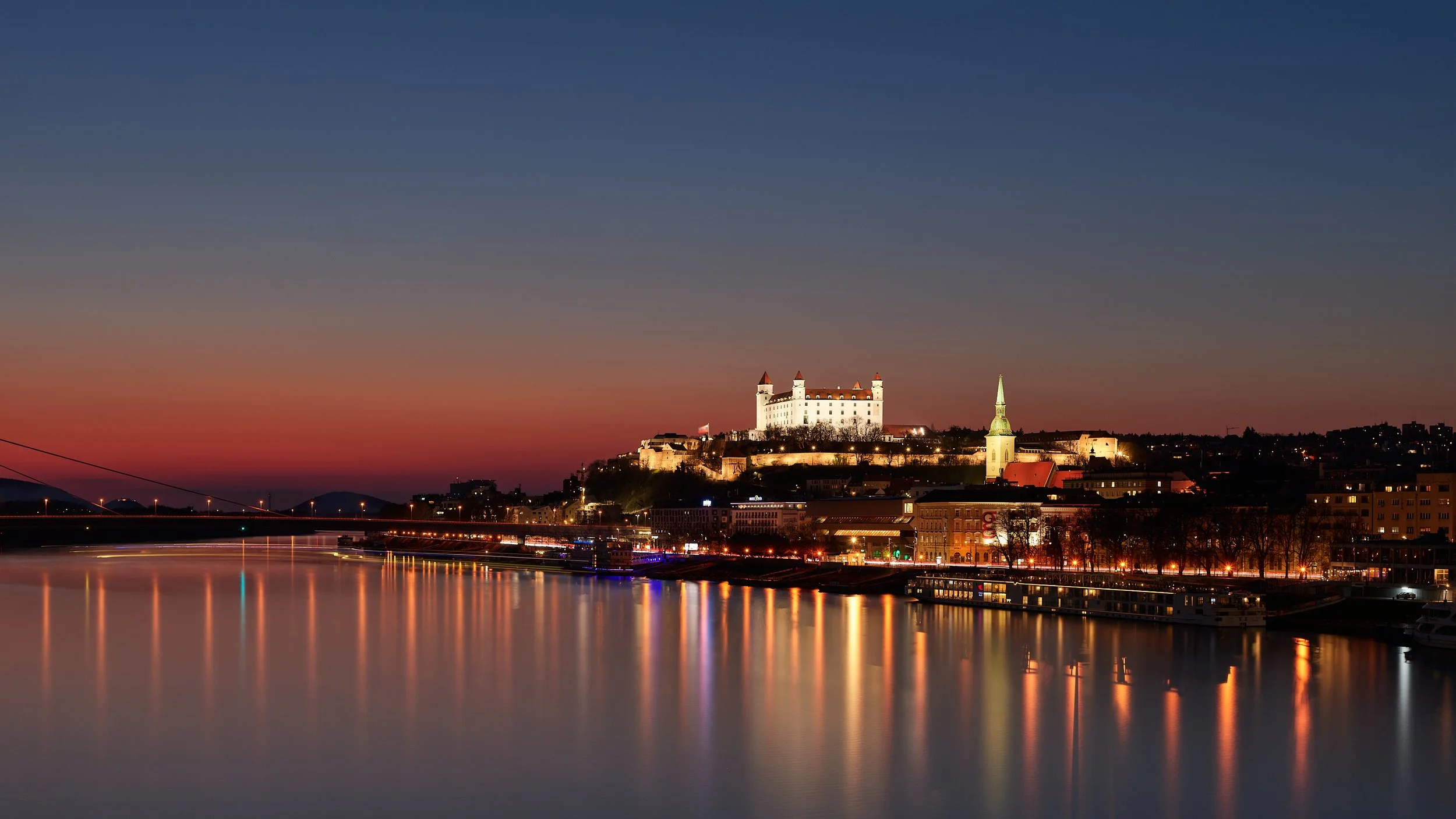 Bratislava sunset