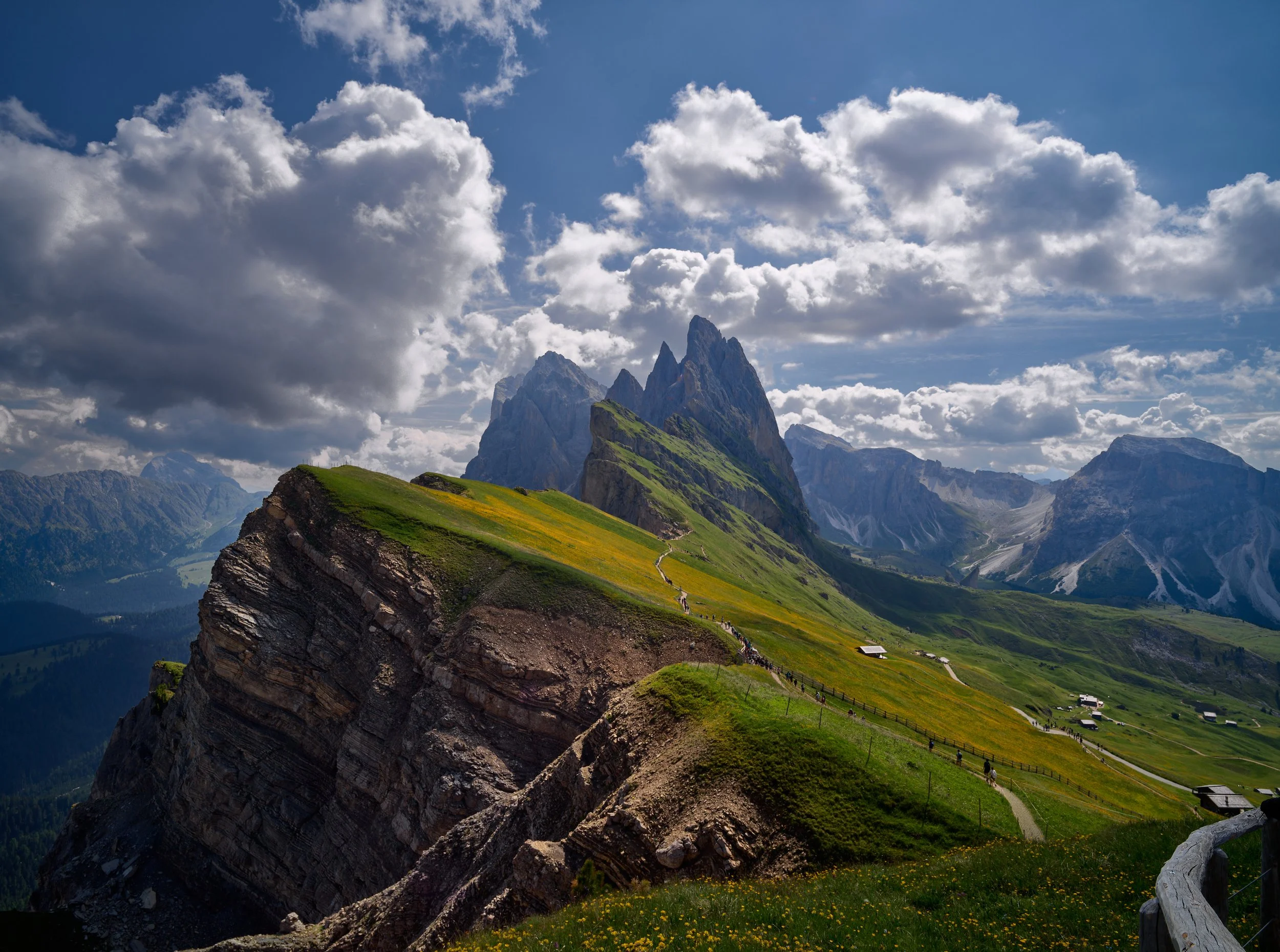 Seceda, The Rock