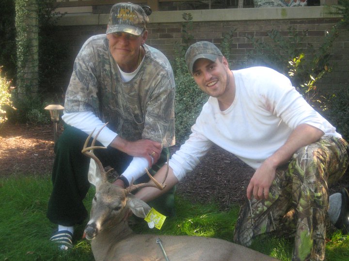 Dad Craig and son CJ