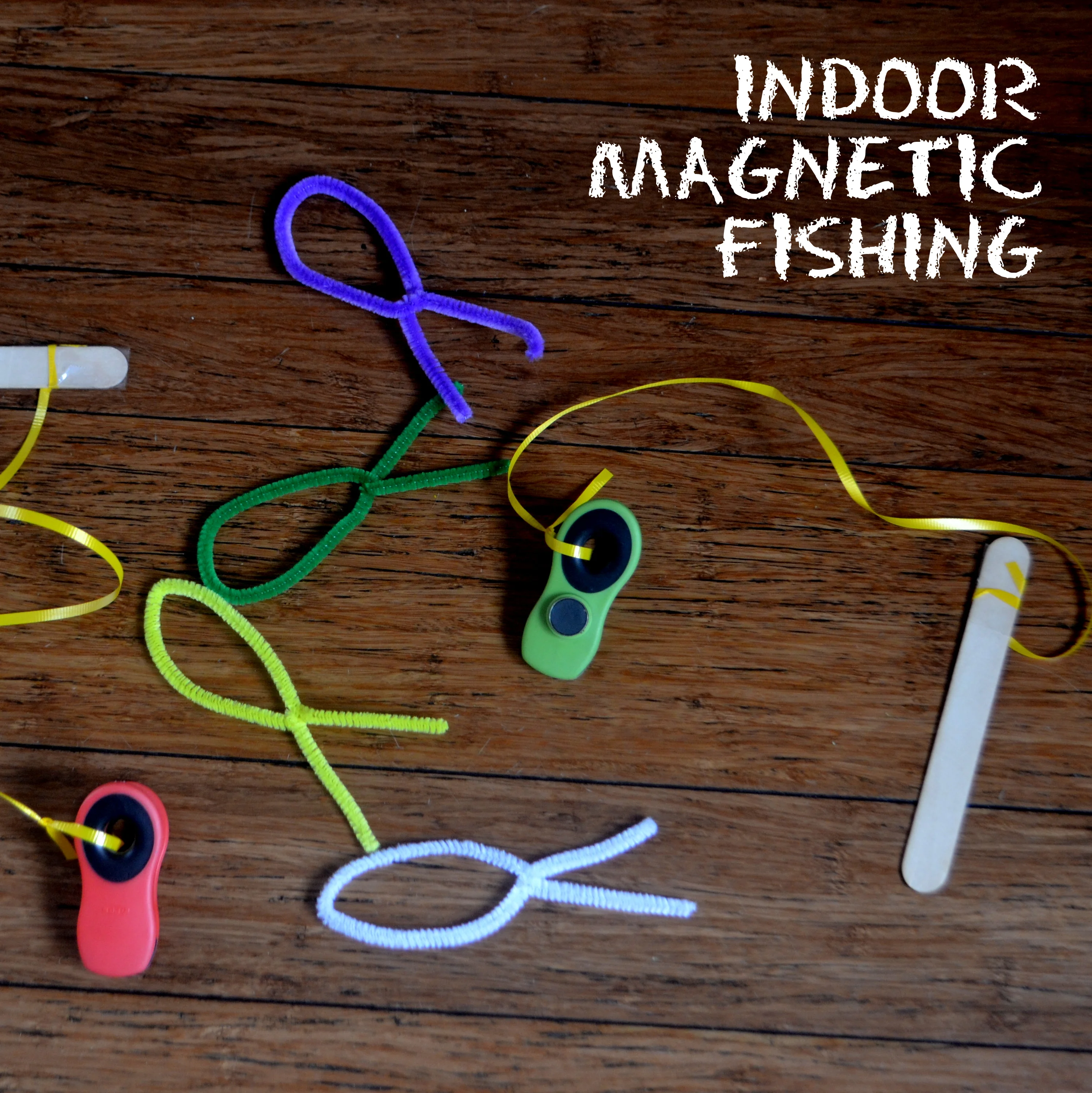 Kid Craft:  Indoor Magnetic Fishing