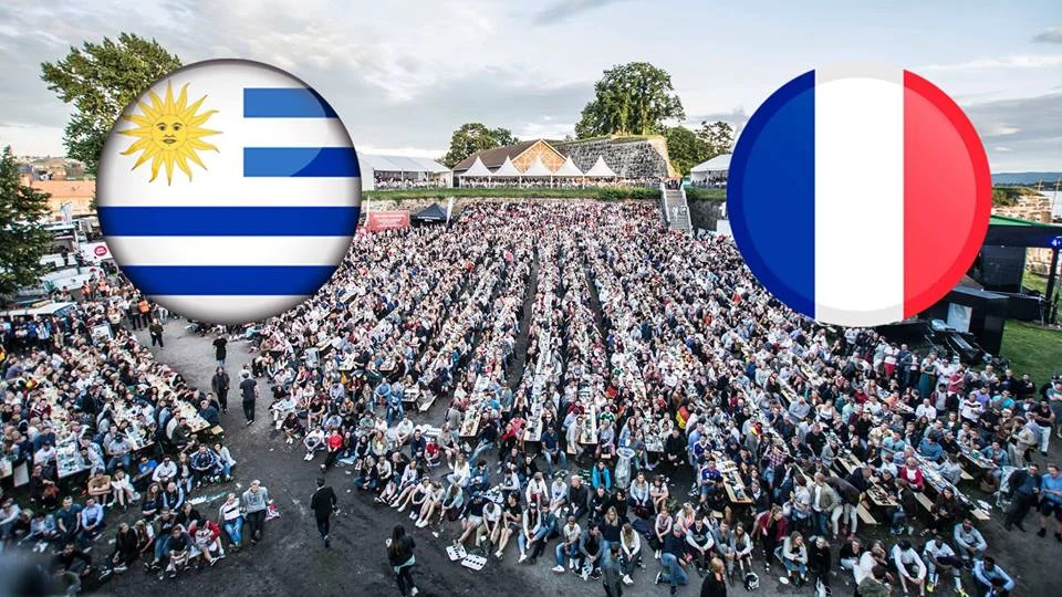Uruguay - Frankrike (Kampstart kl. 16:00)
