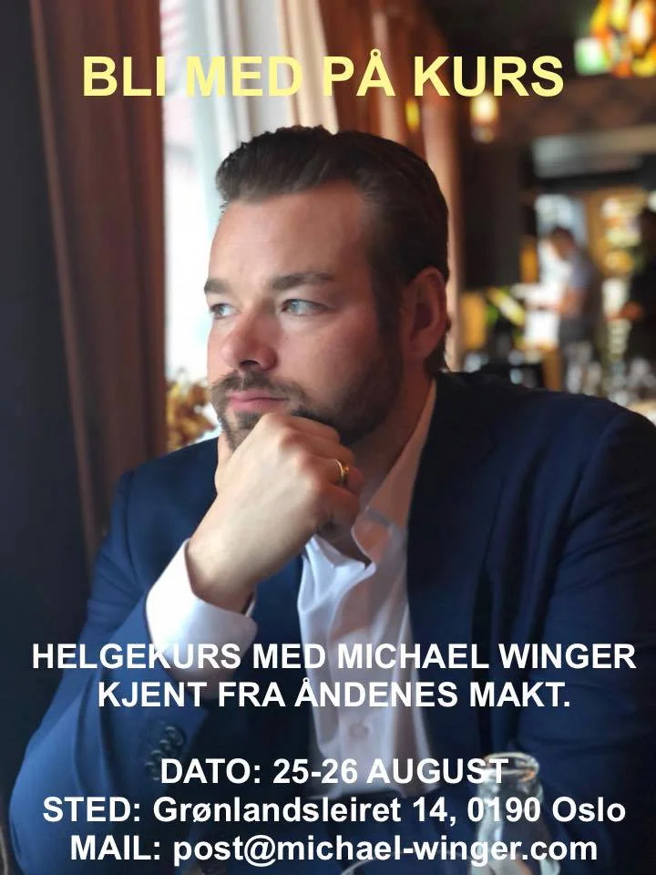 Helgekurs med Michael Winger, kjent fra Åndenes makt