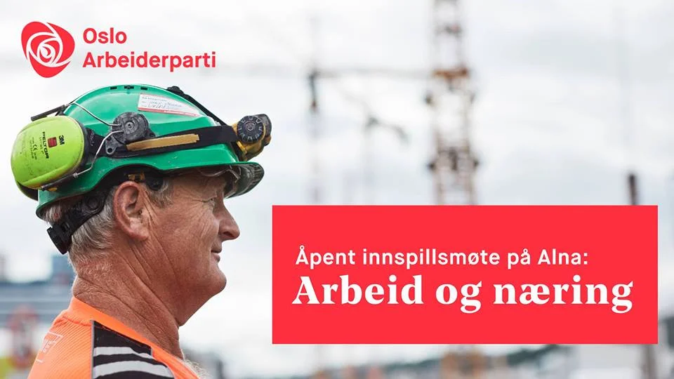 Åpent innspillsmøte på Alna: Arbeid og næring