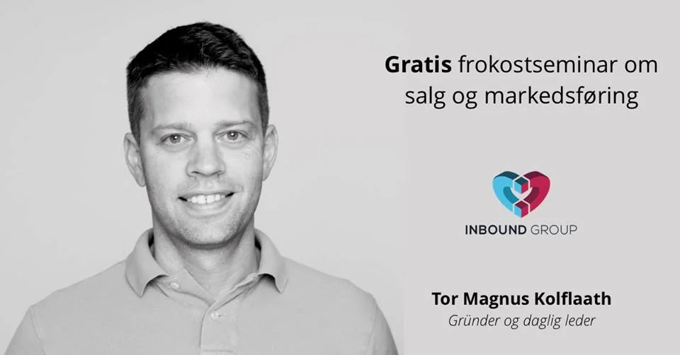 Gratis frokostseminar om inbound marketing og salg