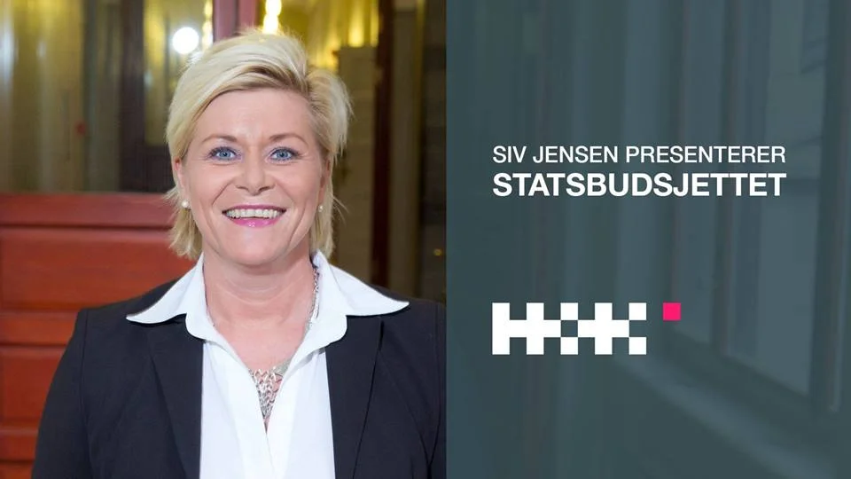 Budsjettlunsj med Siv Jensen