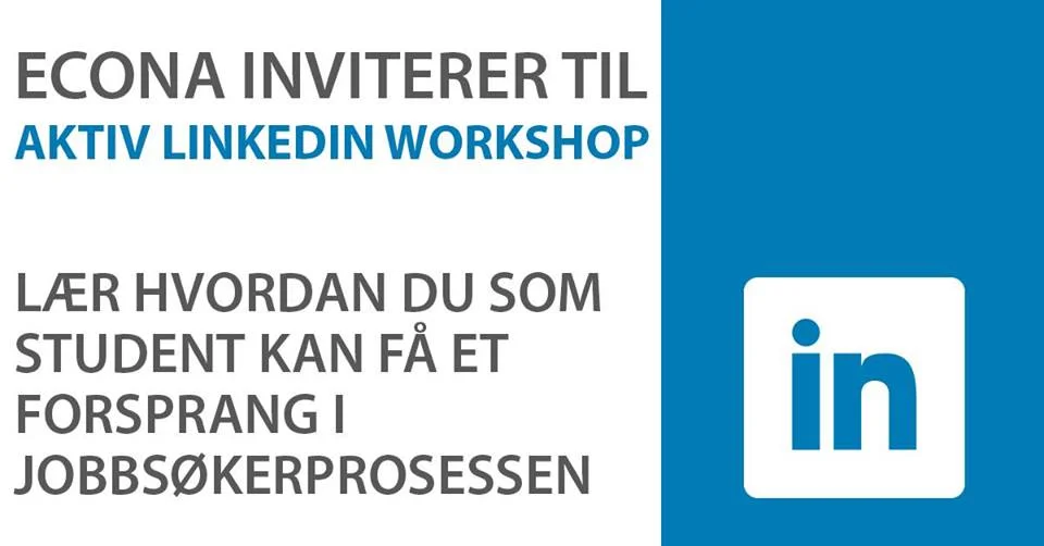 LinkedIn-workshop med Econa BI Oslo