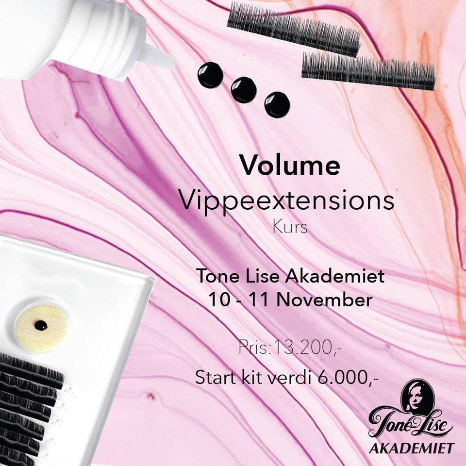Volume vippeextensions kurs