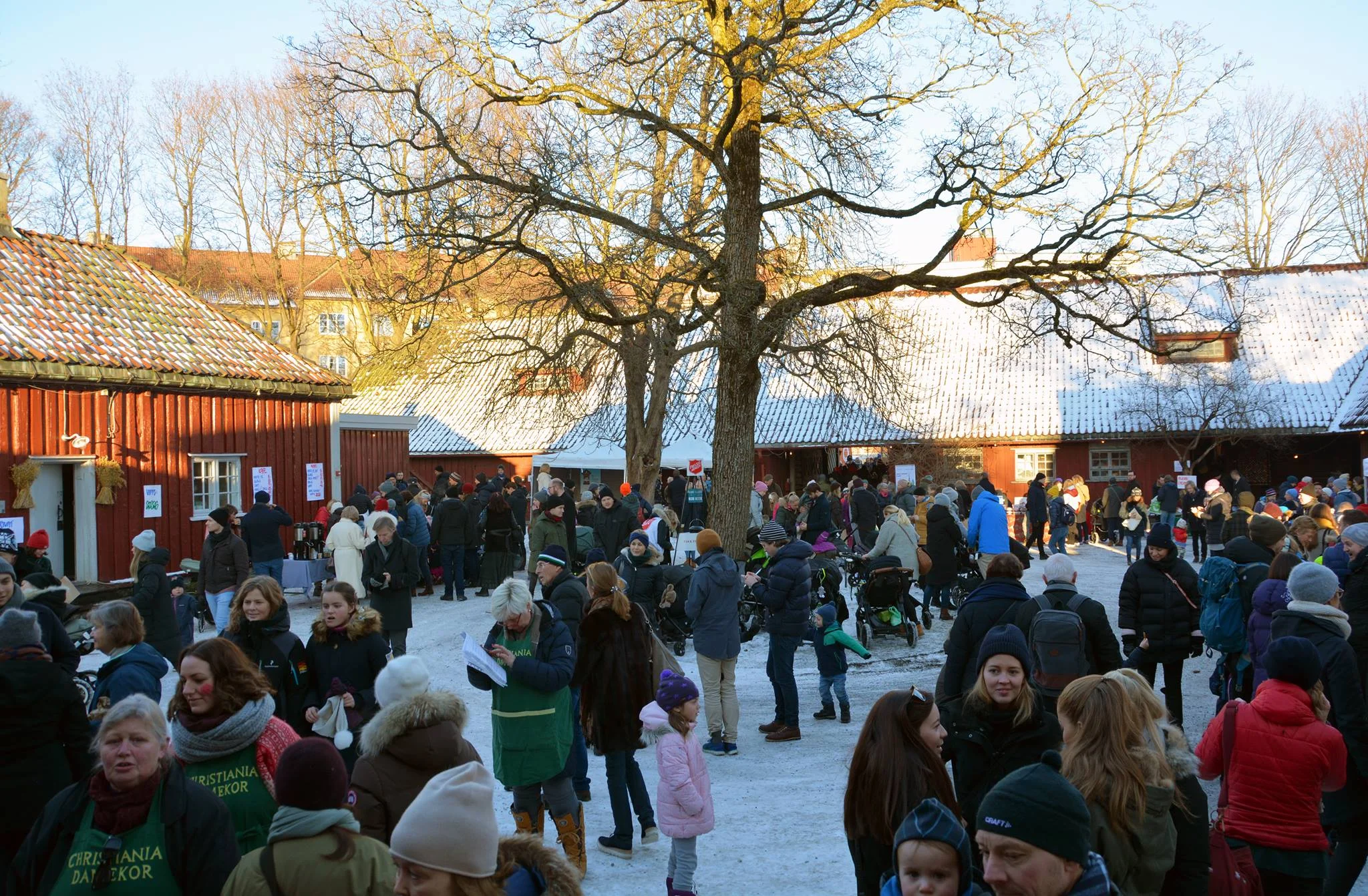 Gammeldags jul på Vøienvolden gård