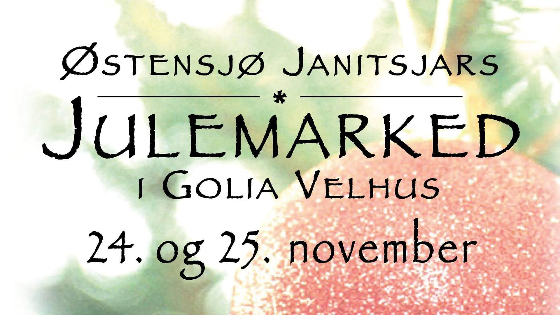 Julemarked på Golia Velhus