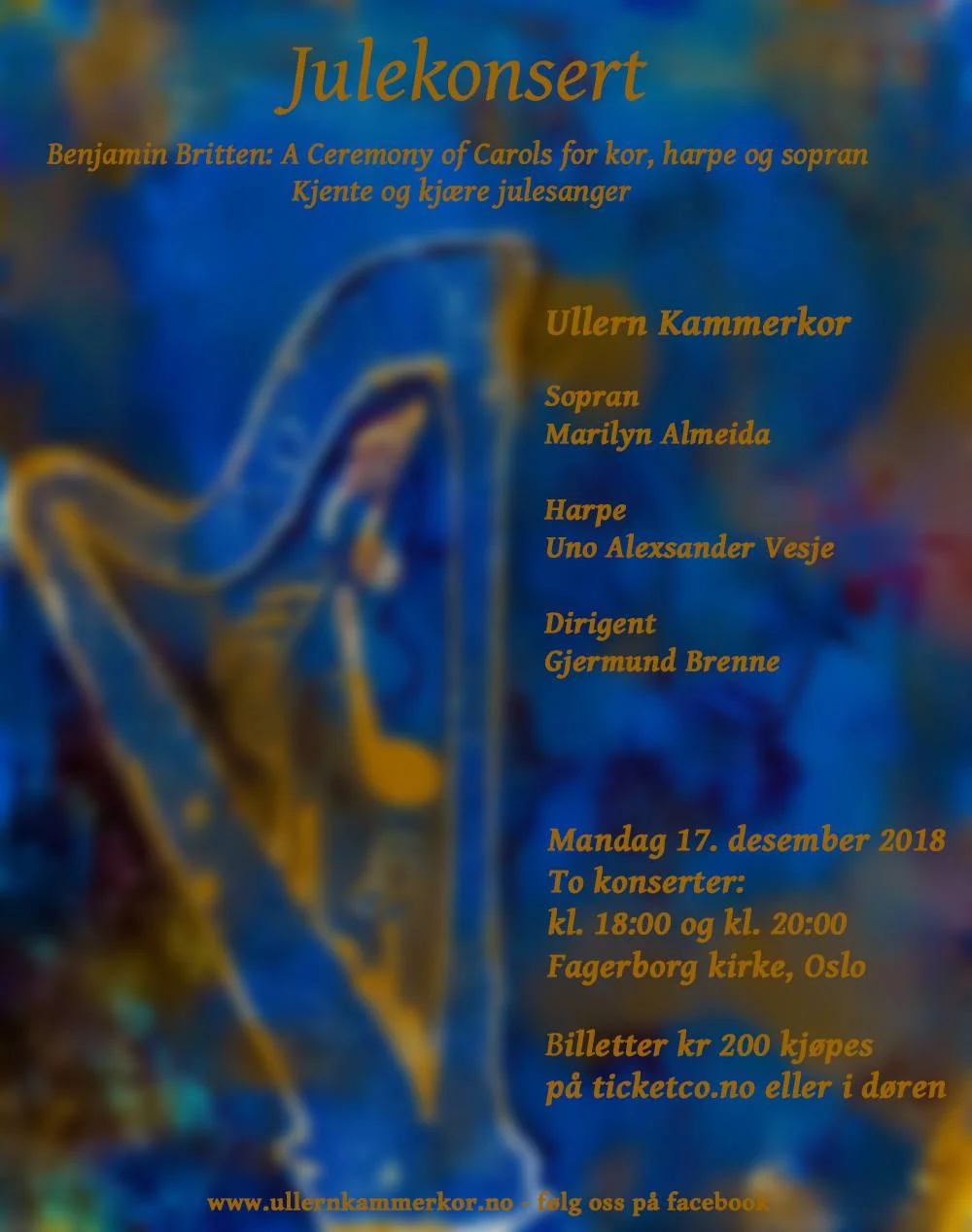 Julekonsert Ullern Kammerkor