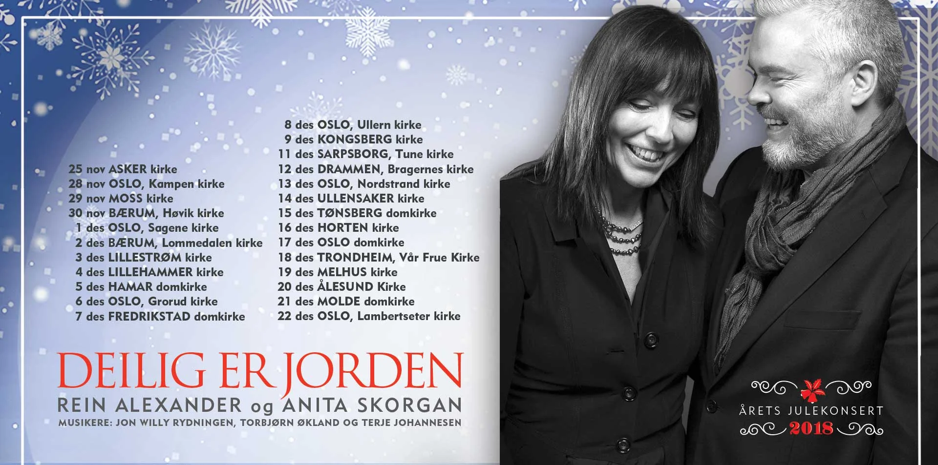 Deilig er jorden 2018