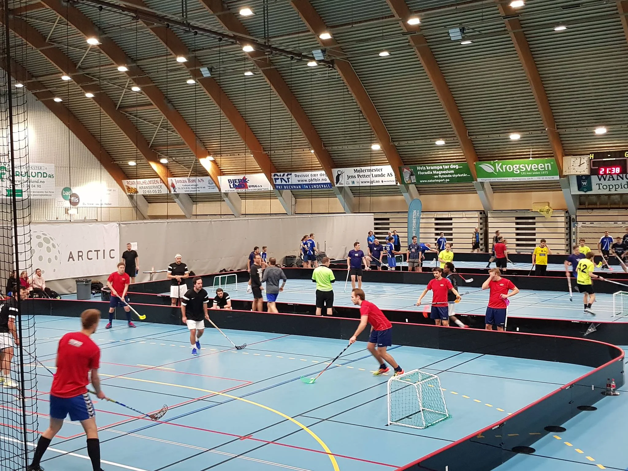 3 mot 3 turnering i innebandy