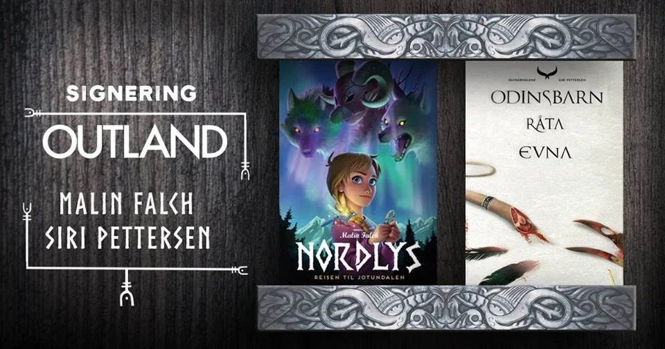 Malin Falch og SIri Pettersen signerer hos Outland!
