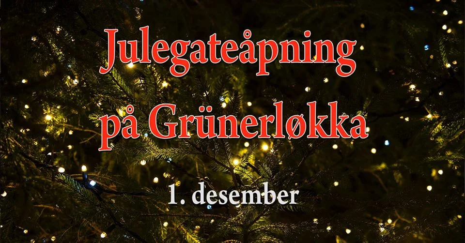 Julegateåpning på Grünerløkka