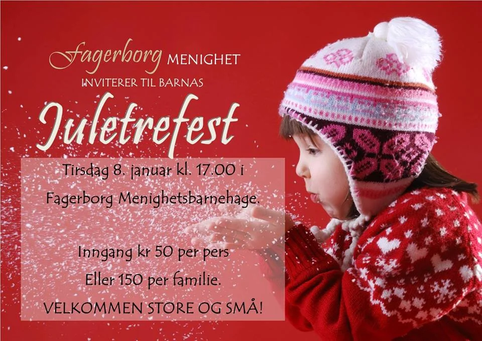 Barnas juletrefest!