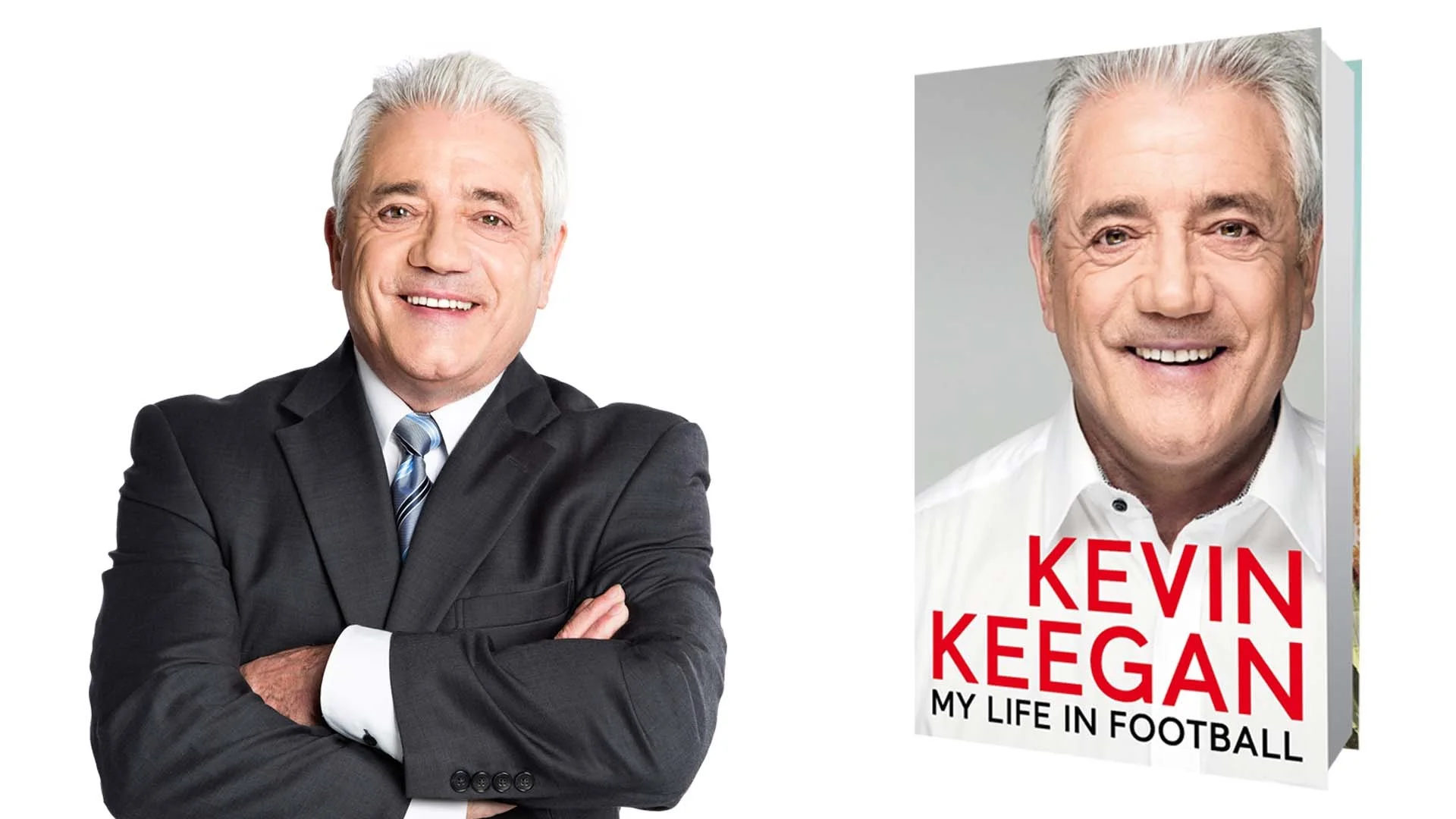 Kevin Keegan: «My Life in Football». Billett inkluderer signert bok