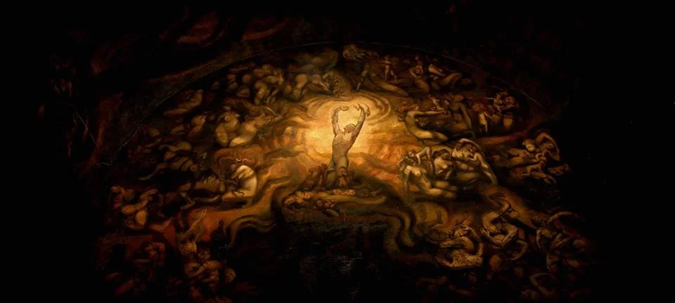 Breath in the mausoleum