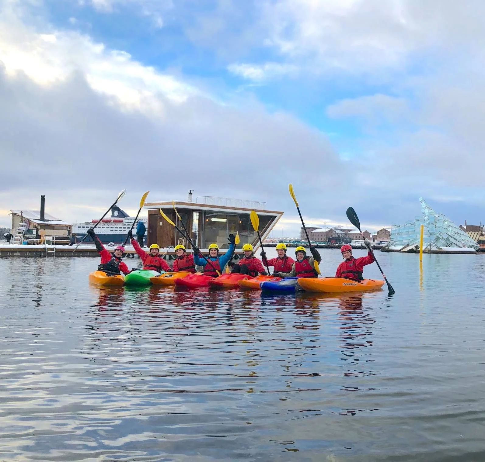 Kayak &amp; Sauna tour - Salt Art Music