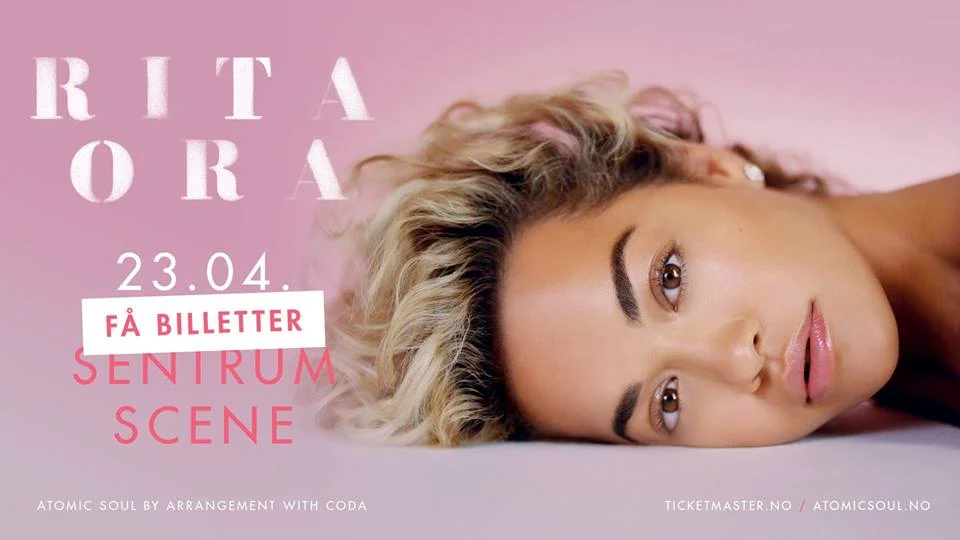 Få bill. // Rita Ora // Sentrum Scene // Pres. av Atomic Soul