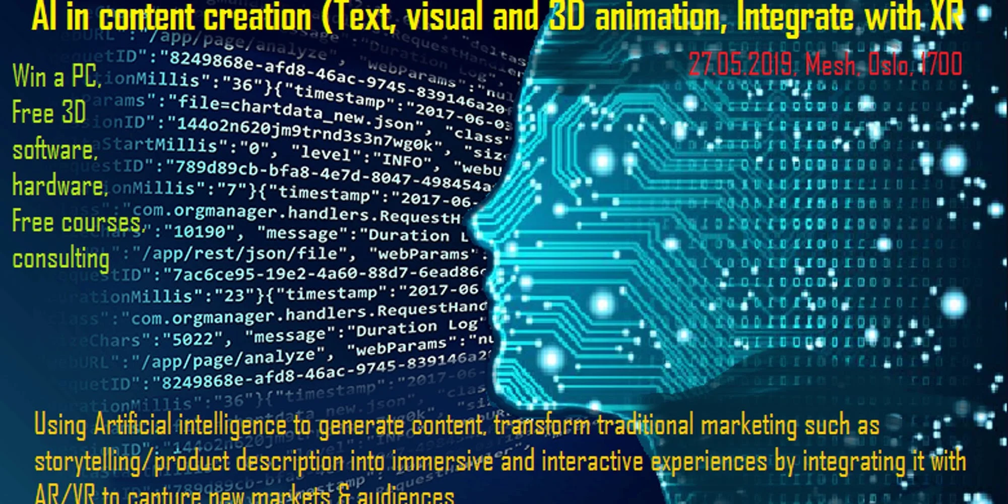 AI in content marketing (Text, visual and 3D animation) &amp; Integrate with...