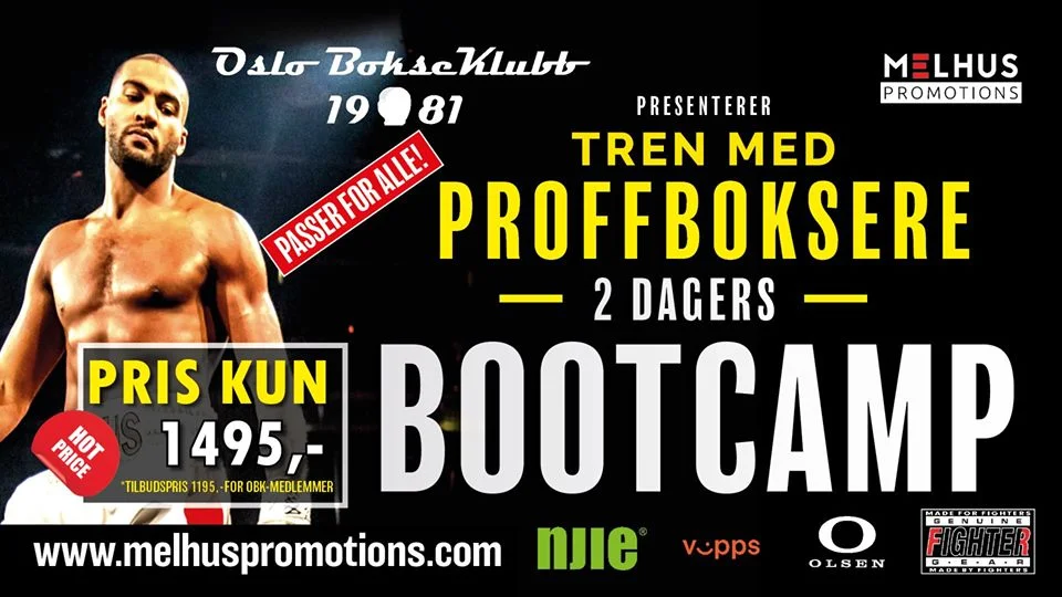 2-dagers Bootcamp - Tren med proffboksere!