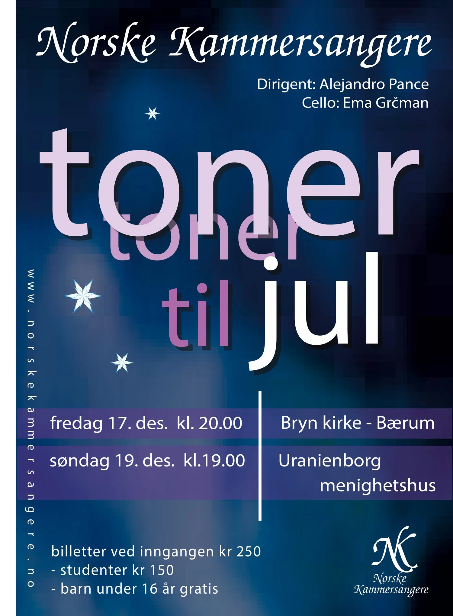 Toner til jul - Norske kammersangere