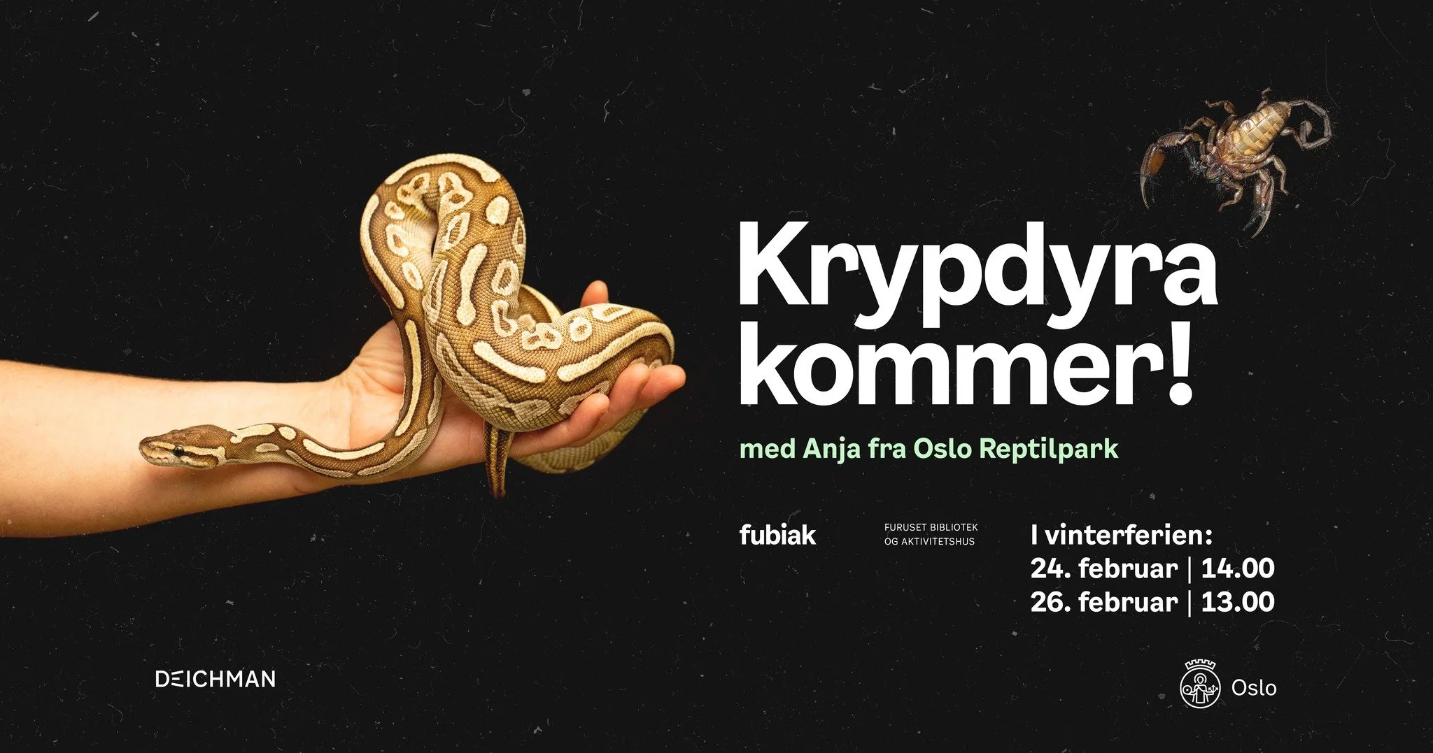 VINTERFERIE: Krypdyra kommer!