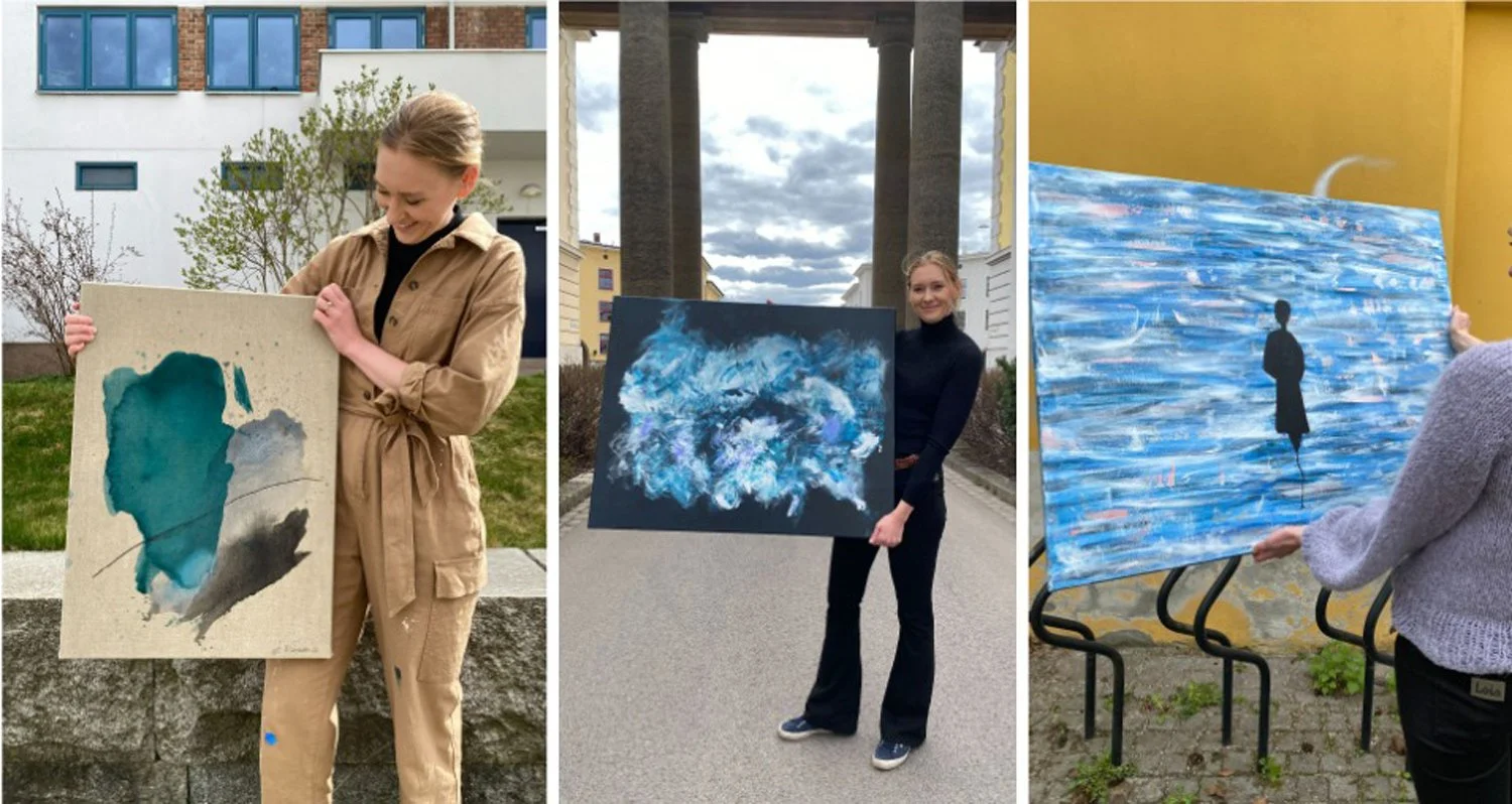 Kunstutstilling 19-22 mai (Vibes gate 10) - H.Lindseth