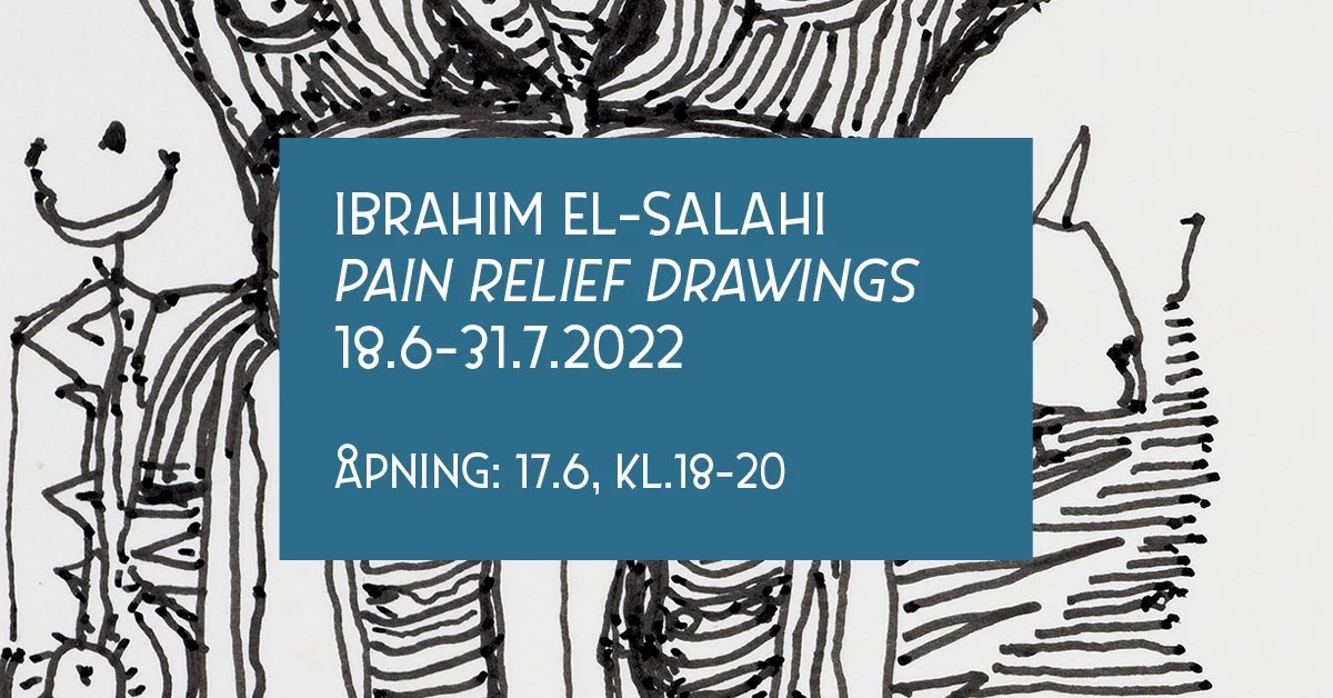 Utstilling: Ibrahim El-Salahi - Pain Relief Drawings