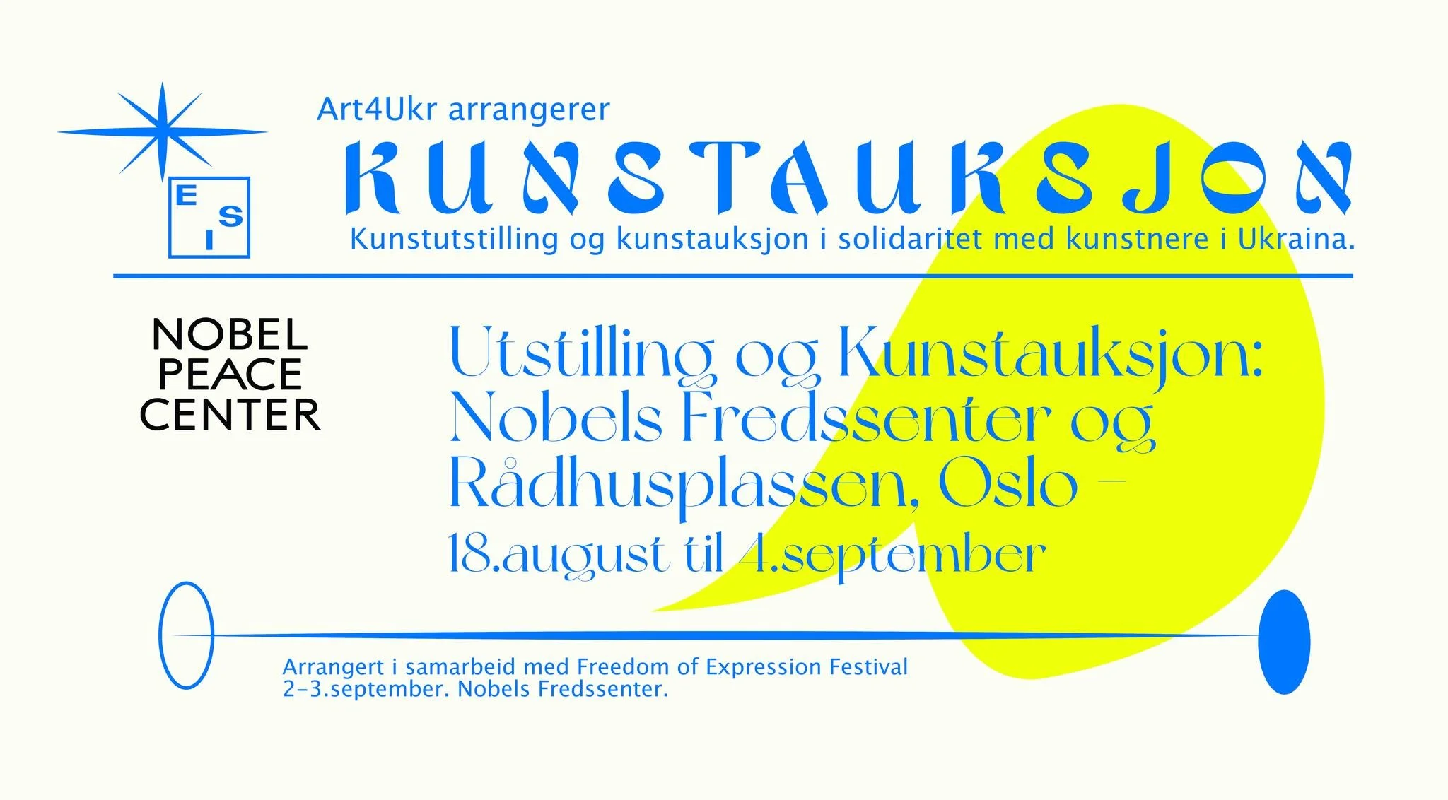 Kunst for Ukraina: Et initiativ av kunstnere for kunstnere