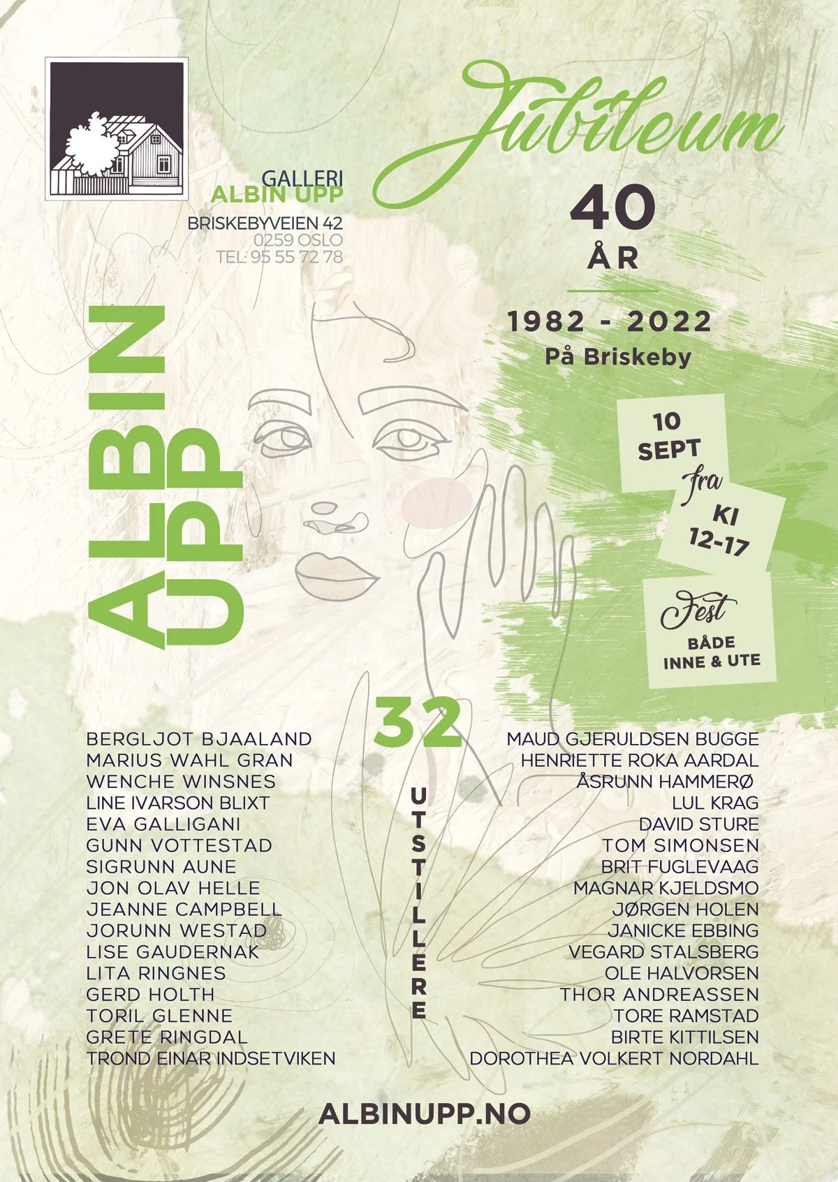 Jubileum hos Galleri Albin Upp 