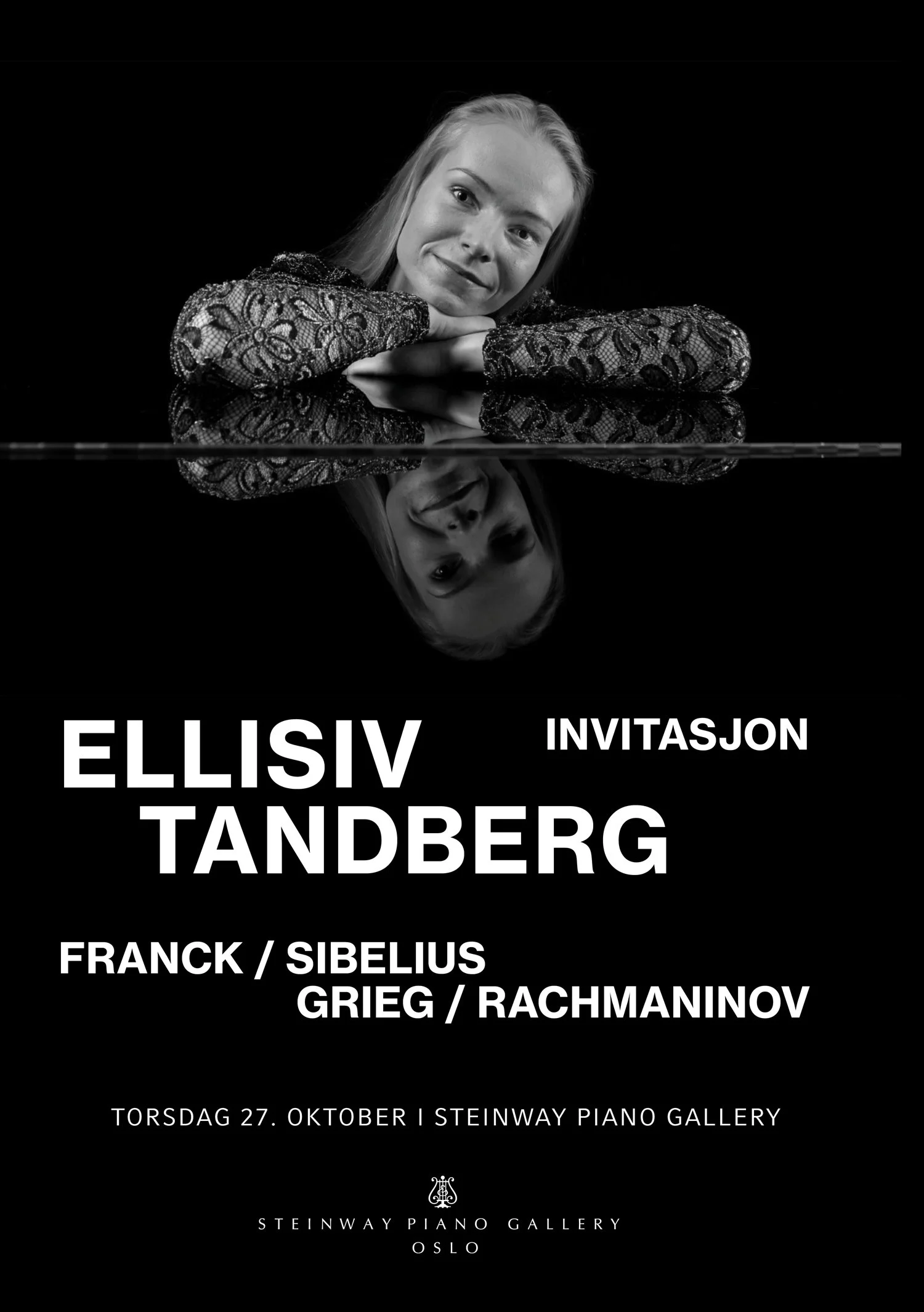 Gratis Konsert - Ellisiv Tandberg //Sted: Steinway Piano Gallery Oslo