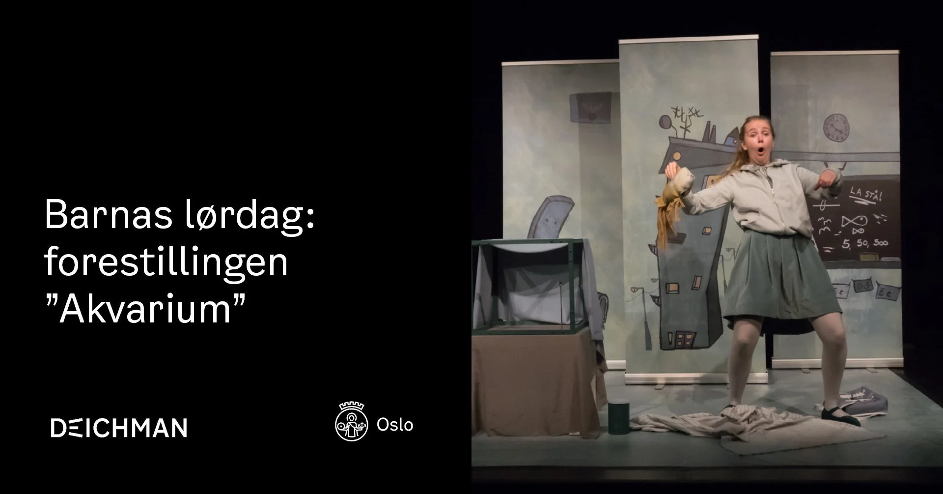 Barnas lørdag: forestillingen "Akvarium"