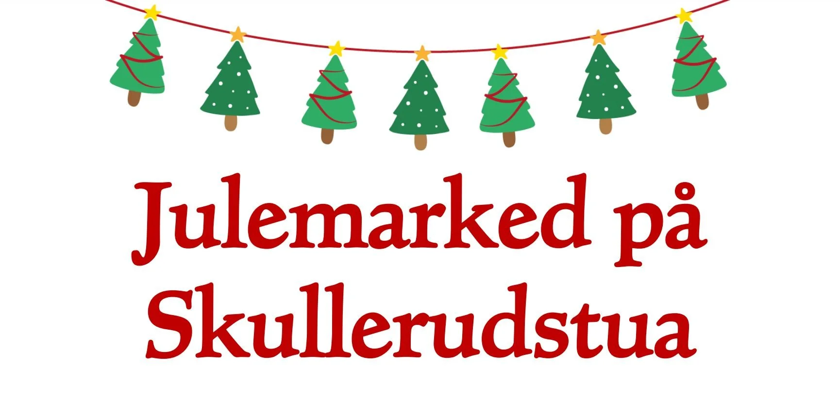 Julemarked på Skullerudstua