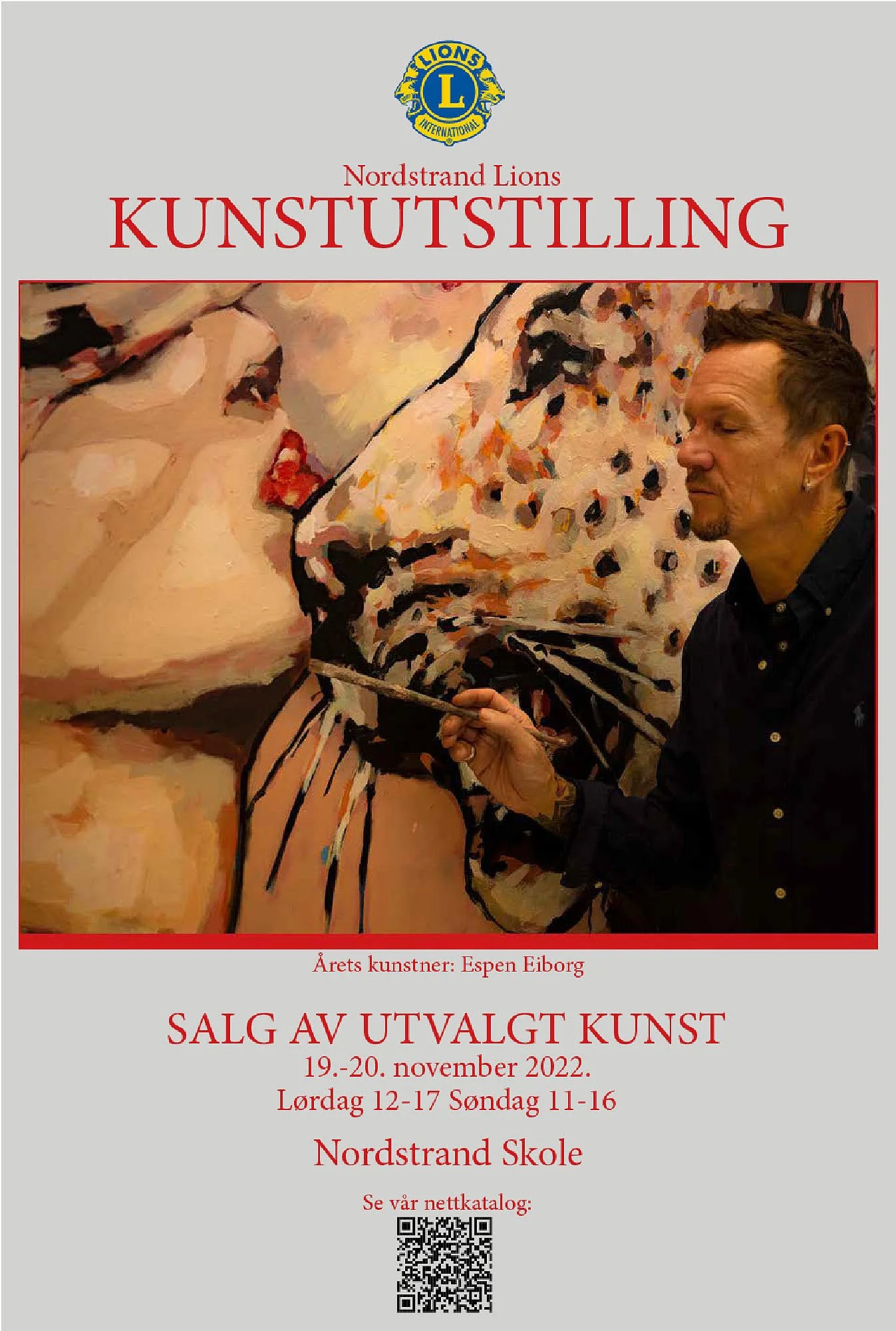 Nordstrand Lions Kunstutstilling - Årets kunstner: Espen Eiborg