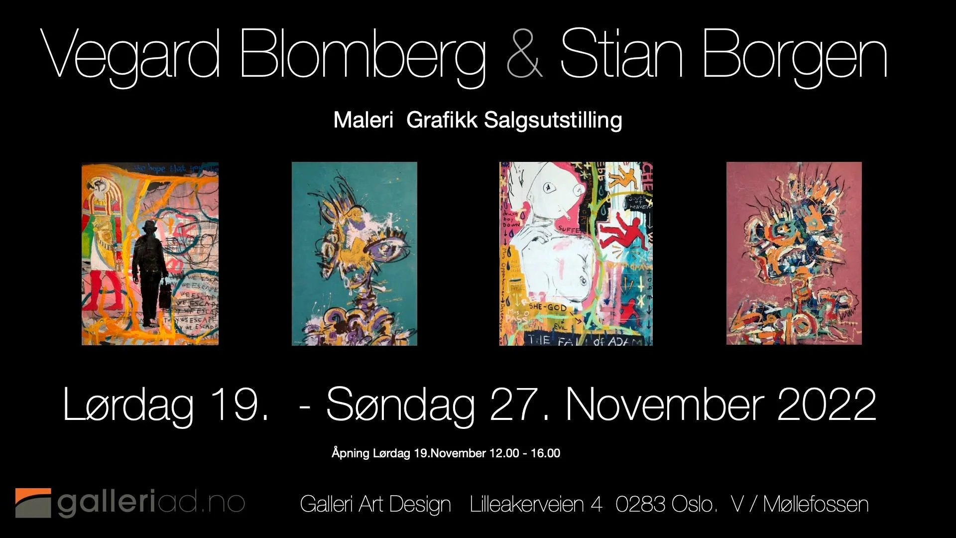 Vegard Blomberg & Stian Borgen SALGSUTSTILLING