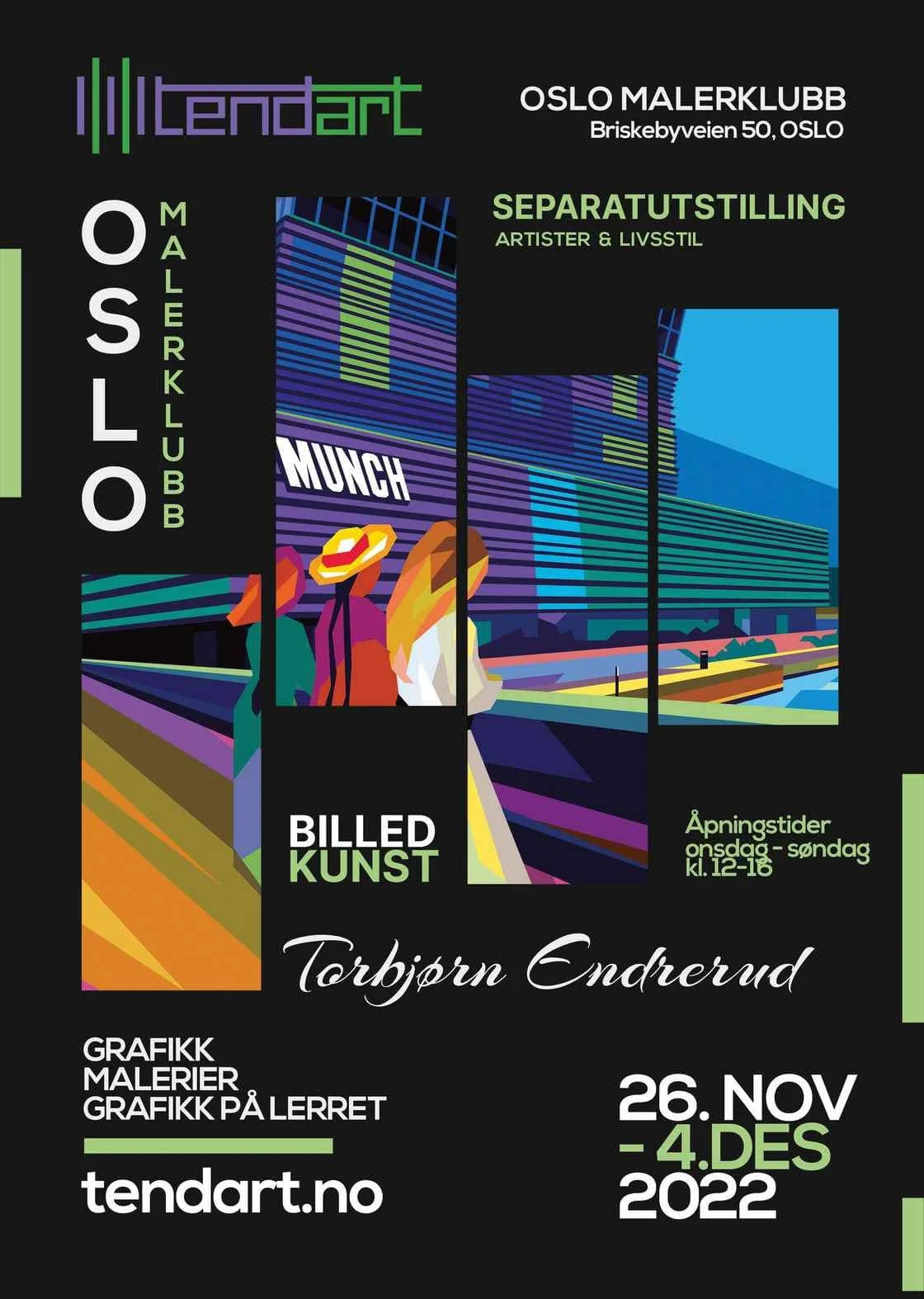 Seperatutstilling - Oslo Malerklubb