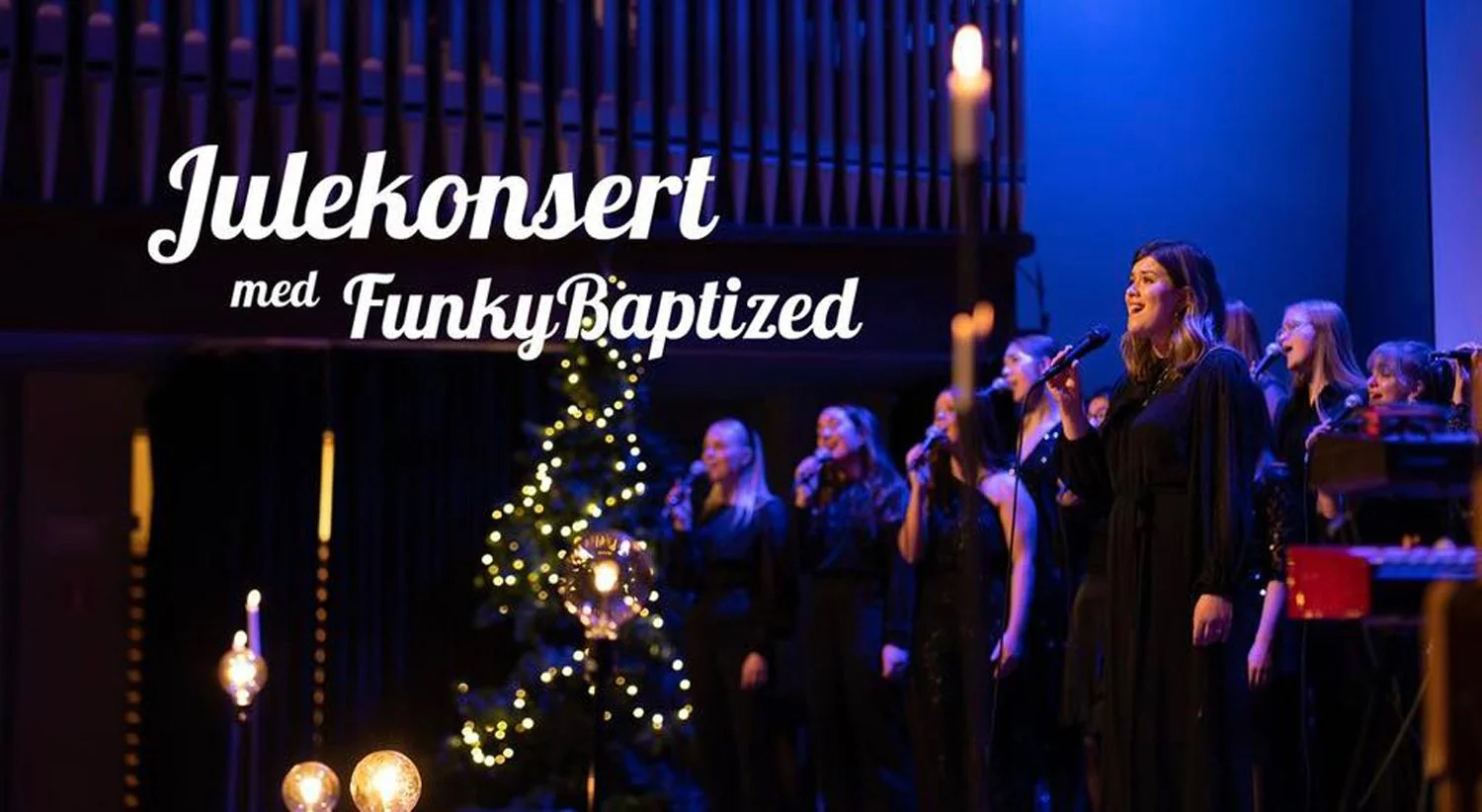 Julekonsert FunkyBaptized - Ljan kirke