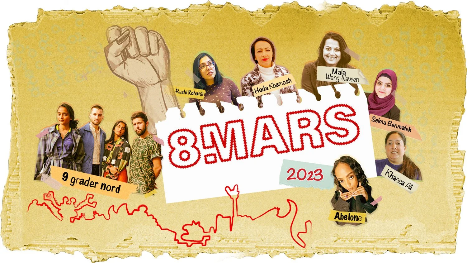 8.mars på Melahuset