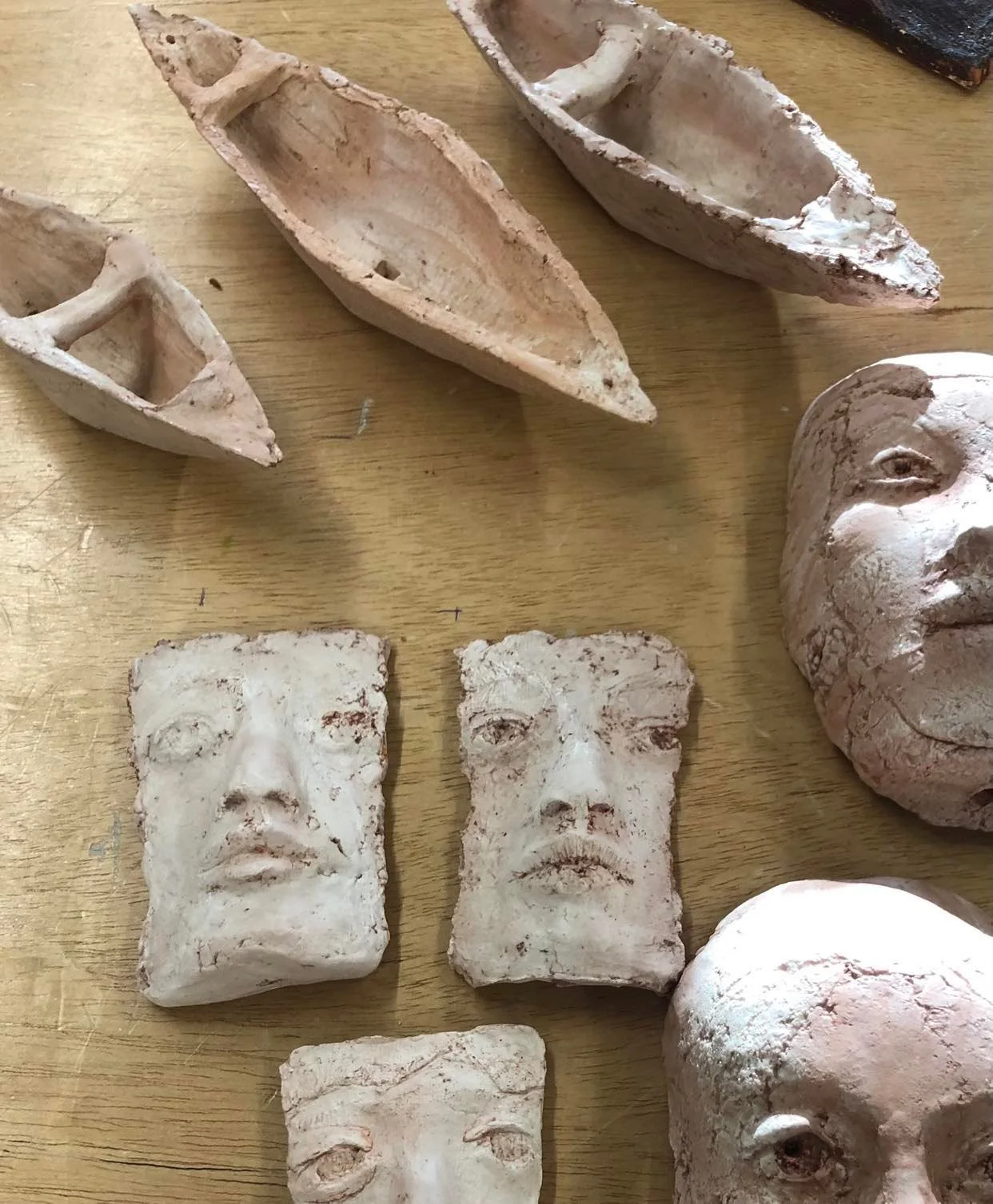 Utstilling Kortreist Kunst: #Fortidens Blikk»i Paviljongen, Hvervenbukta 