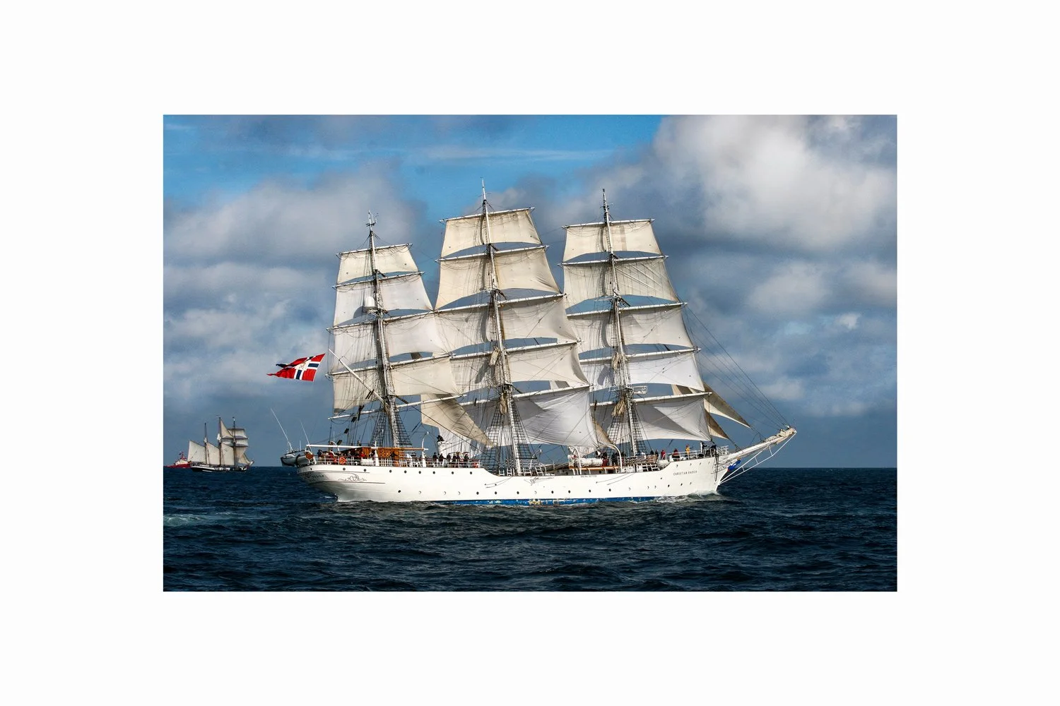 POST 20 OMVISNING PÅ SEILSKUTEN CHRISTIAN RADICH (1937) 