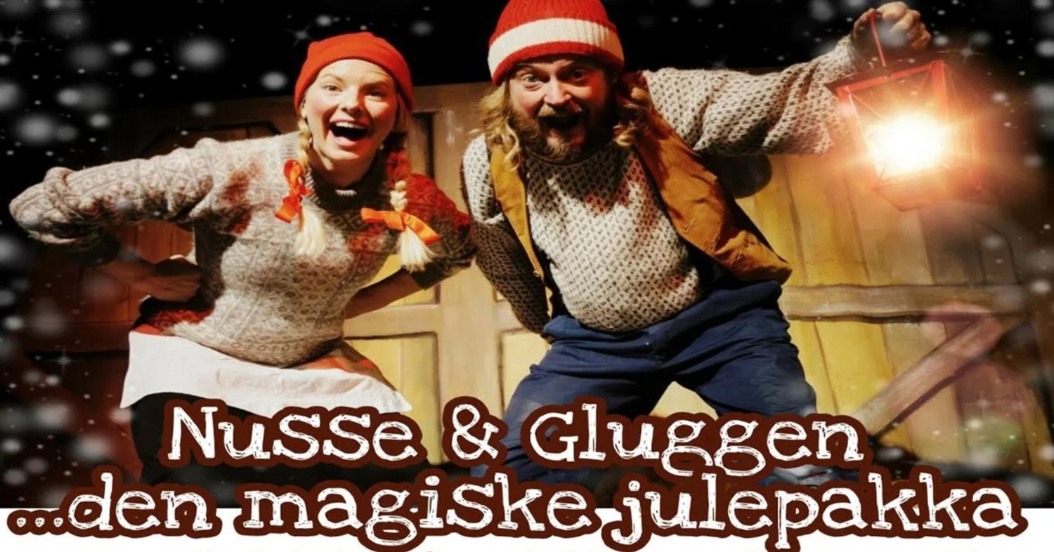 "Nusse &amp; Gluggen...den magiske julepakka! - på Årvoll Gård