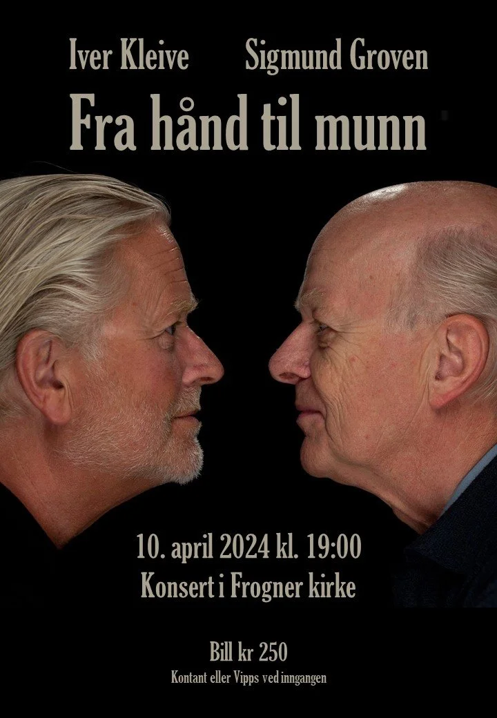 Konsert med Iver Kleive og Sigmund Groven: Fra hånd til munn