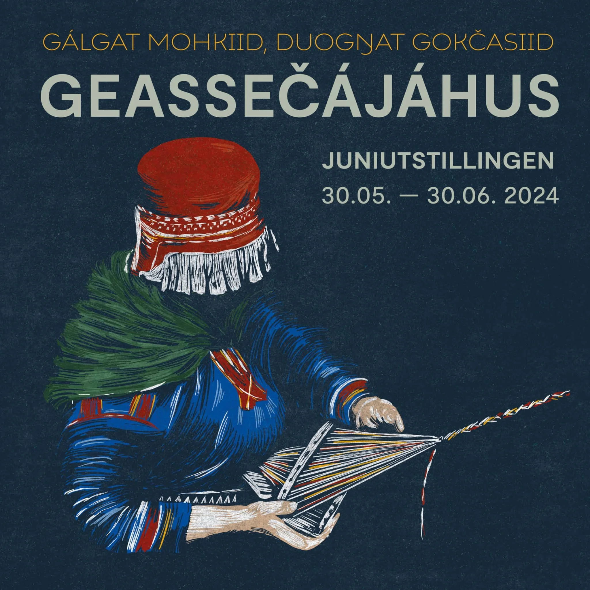 Juniutstillingen/Geassečájáhus: Gálgat mohkiid, duogŋat gokčasiid
