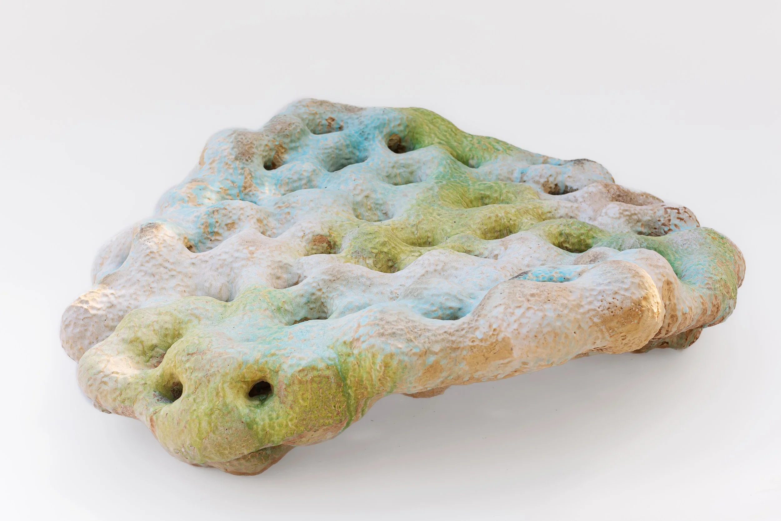 Eirik Gjedrem (ceramics), Ingrid Aarset (textiles) and Reinhard Haverkamp (metal sculptures)
