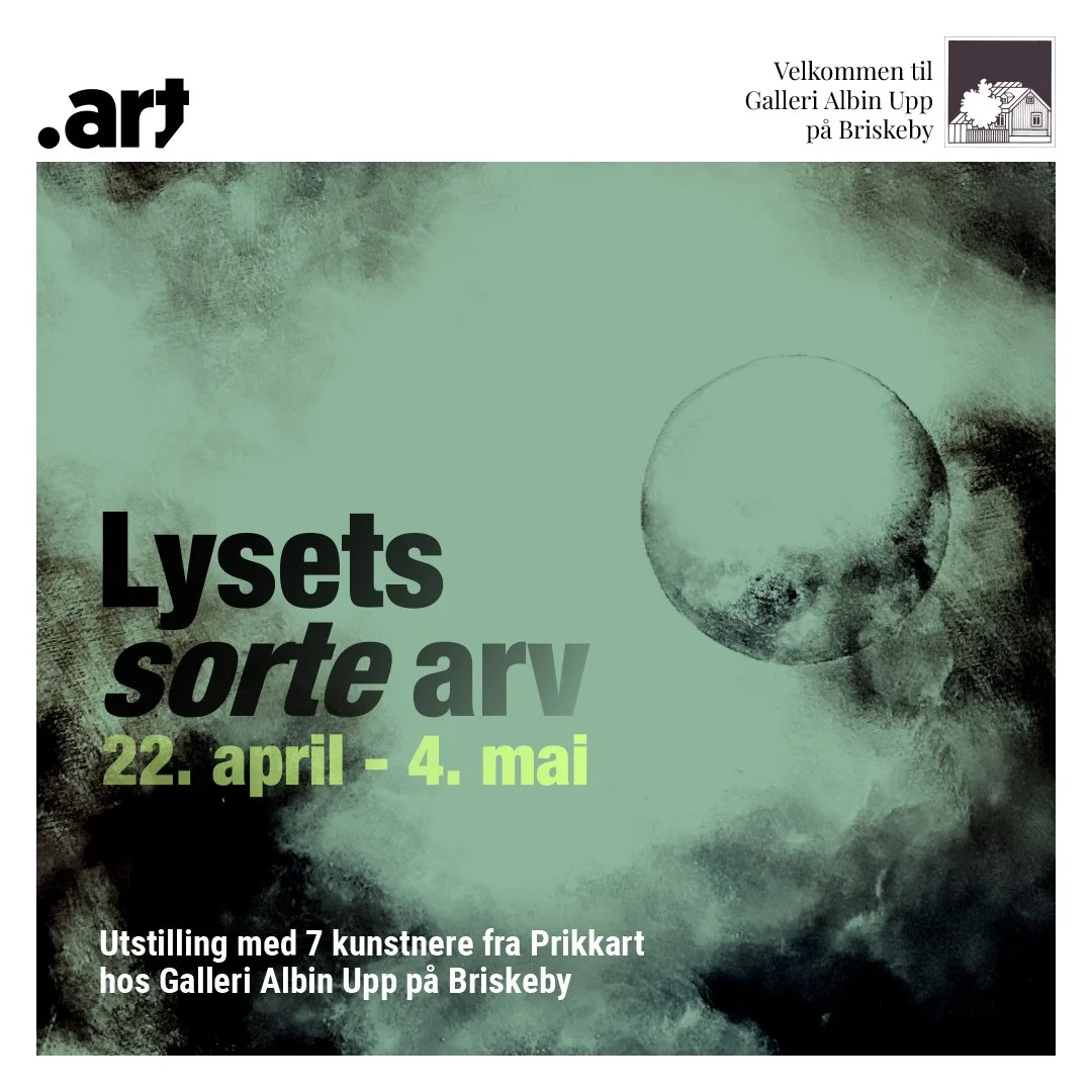 Lysets sorte arv - Gruppeutstilling  //  Galleri Albin Upp
