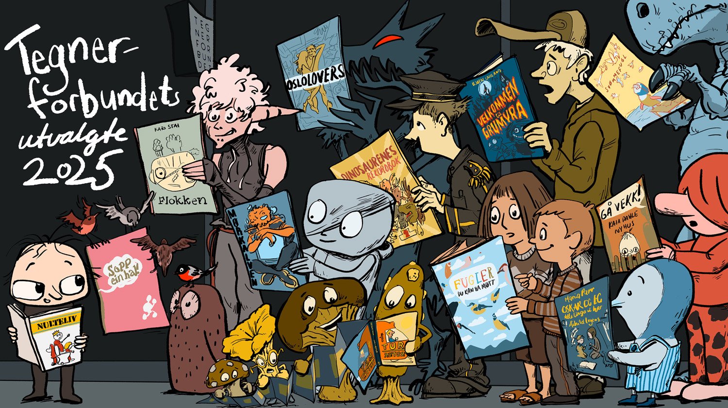 Tegnerforbundets utvalgte 2025